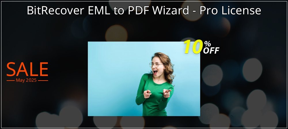 BitRecover EML to PDF Wizard - Pro License coupon on April Fools' Day offer