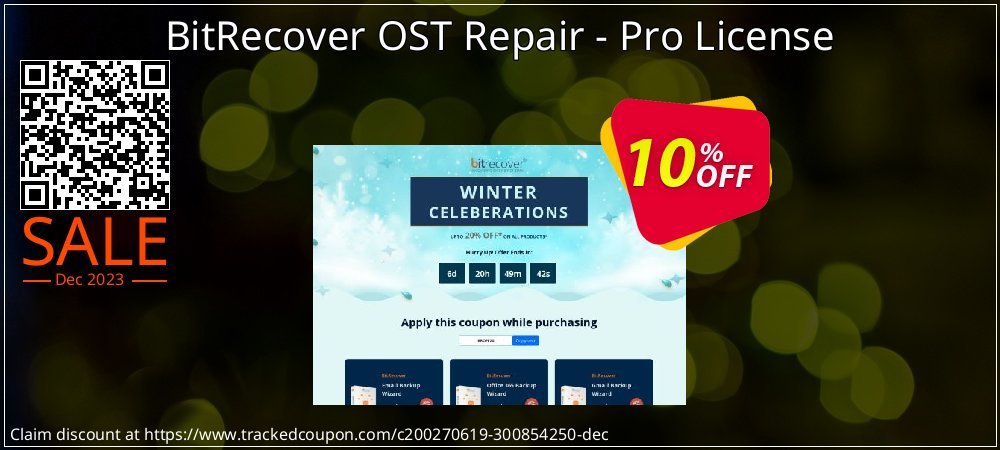BitRecover OST Repair - Pro License coupon on National Walking Day offer