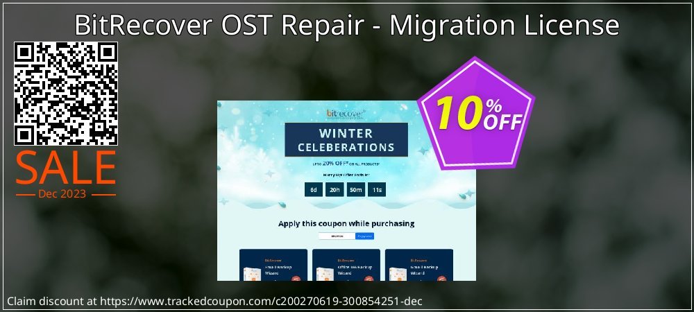 BitRecover OST Repair - Migration License coupon on World Party Day discount
