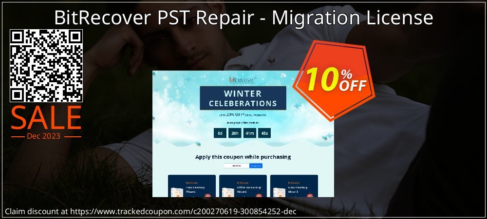 BitRecover PST Repair - Migration License coupon on April Fools' Day offering discount