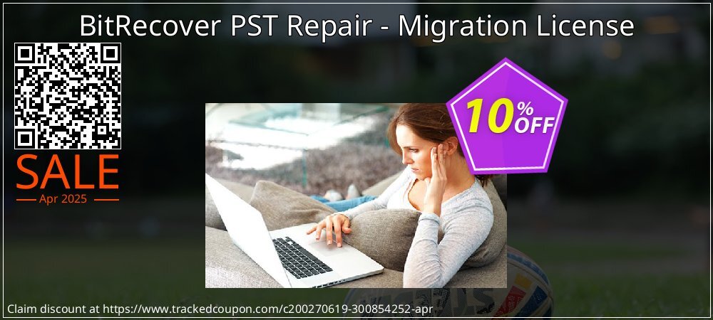 BitRecover PST Repair - Migration License coupon on April Fools' Day offering discount