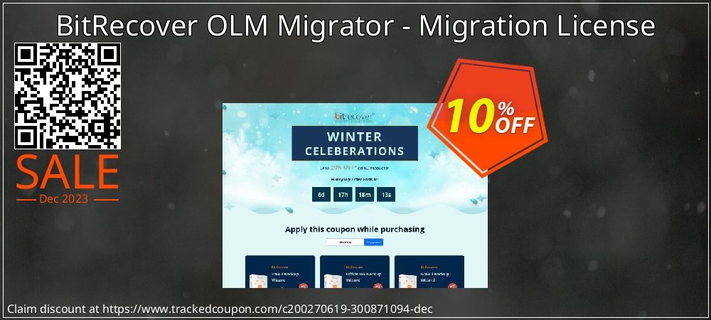 BitRecover OLM Migrator - Migration License coupon on April Fools' Day super sale