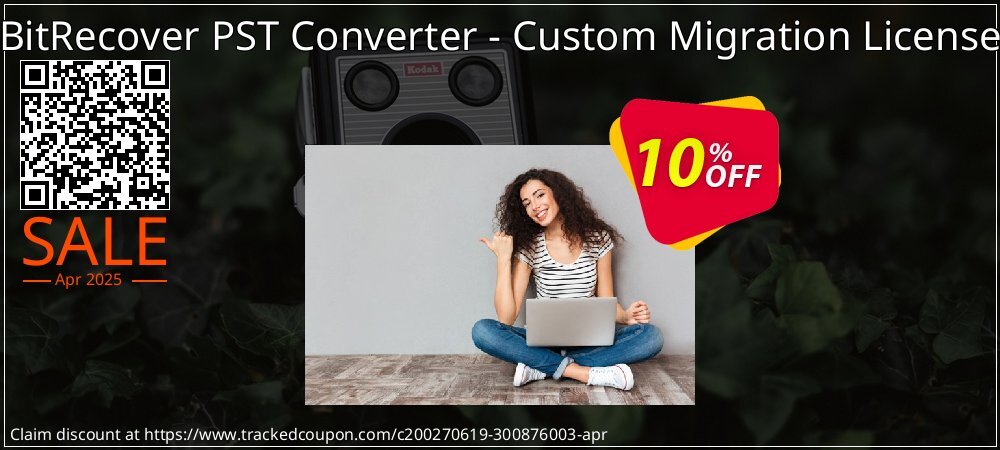 BitRecover PST Converter - Custom Migration License coupon on Easter Day offer