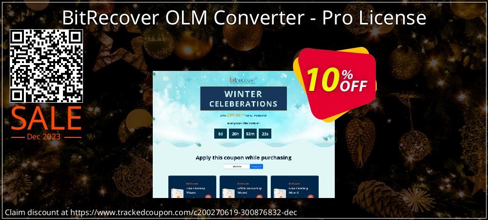 BitRecover OLM Converter - Pro License coupon on Working Day offering discount