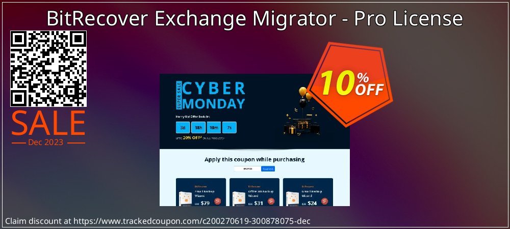 BitRecover Exchange Migrator - Pro License coupon on National Walking Day offering discount