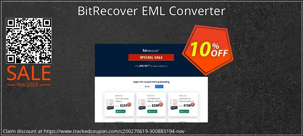 BitRecover EML Converter coupon on Tell a Lie Day offer