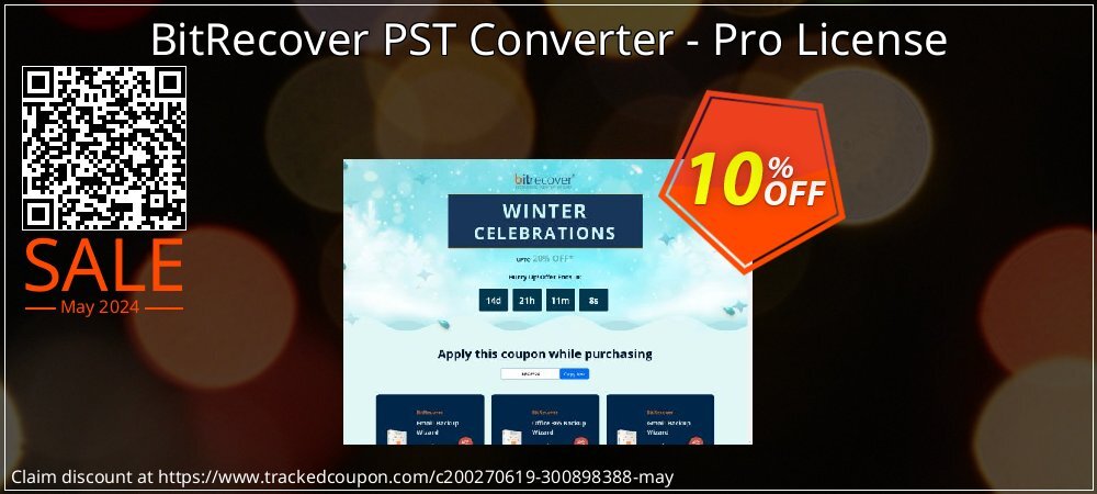 BitRecover PST Converter - Pro License coupon on Constitution Memorial Day offering sales