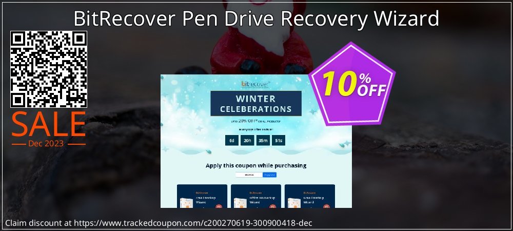 BitRecover Pen Drive Recovery Wizard coupon on Virtual Vacation Day promotions