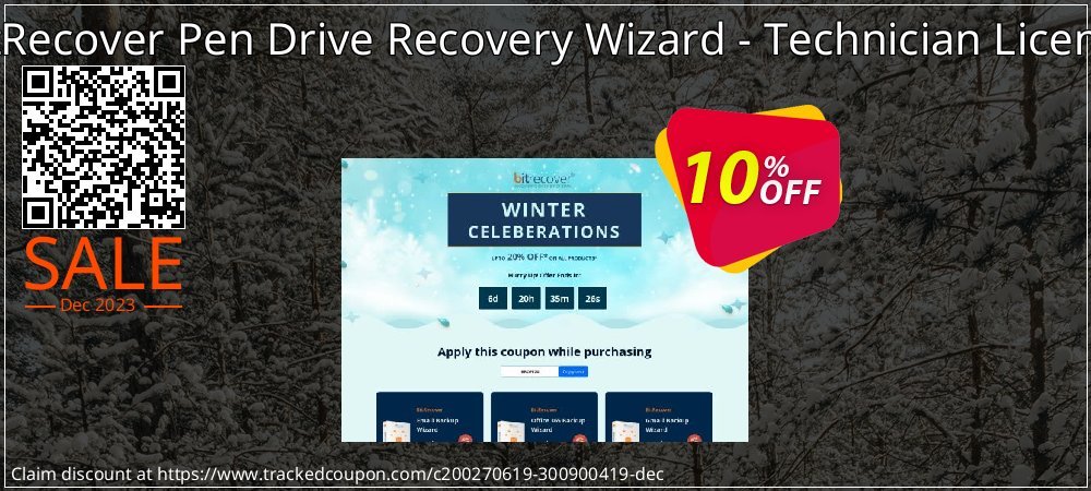 BitRecover Pen Drive Recovery Wizard - Technician License coupon on Tell a Lie Day deals