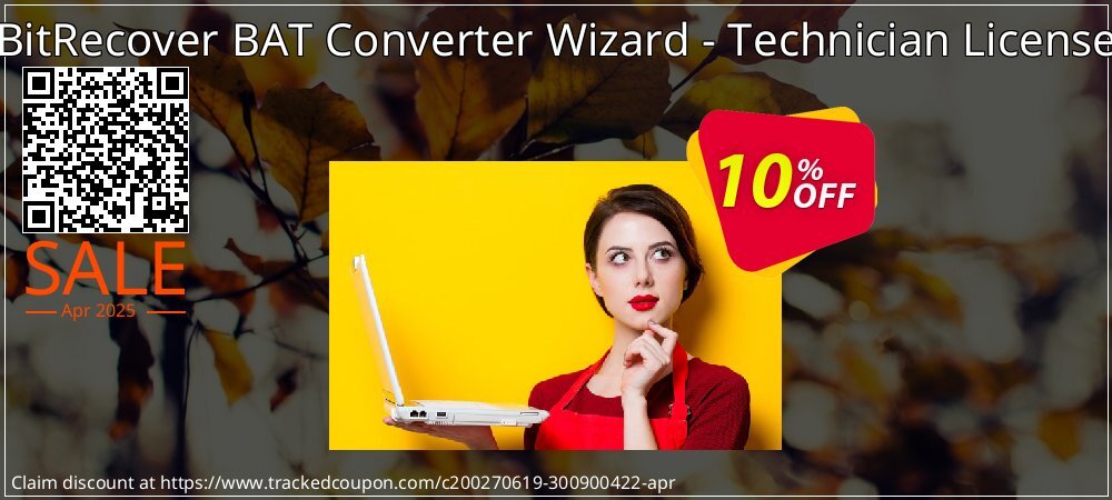 BitRecover BAT Converter Wizard - Technician License coupon on Working Day offering sales