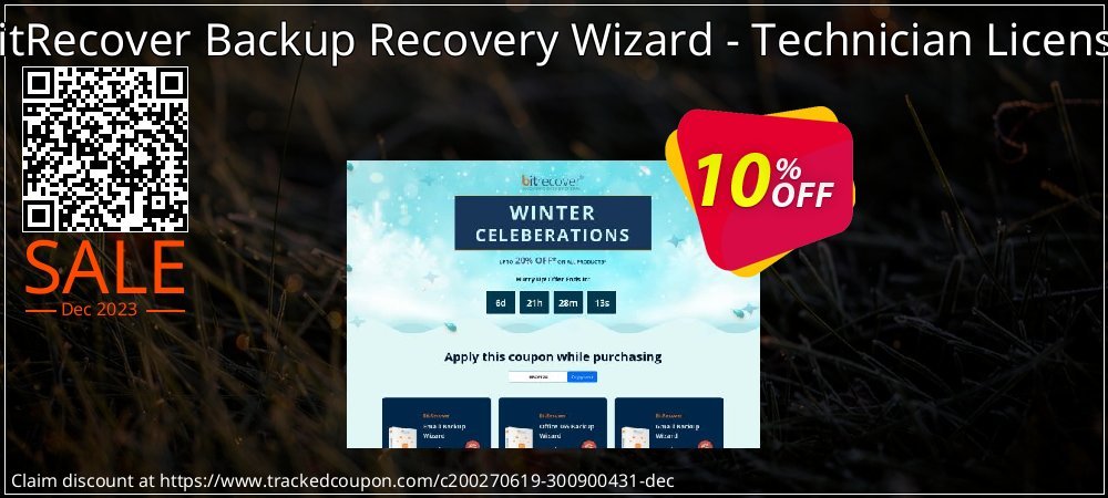 BitRecover Backup Recovery Wizard - Technician License coupon on World Party Day offering discount
