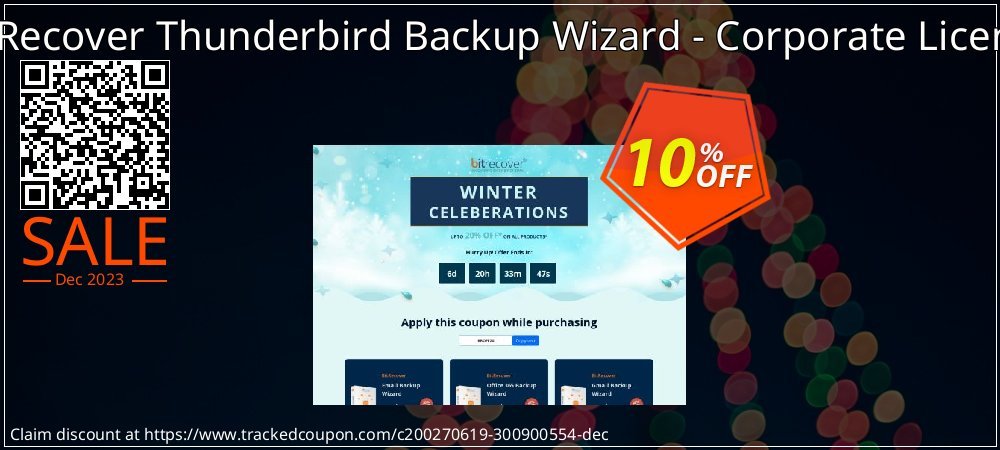 BitRecover Thunderbird Backup Wizard - Corporate License coupon on Tell a Lie Day deals