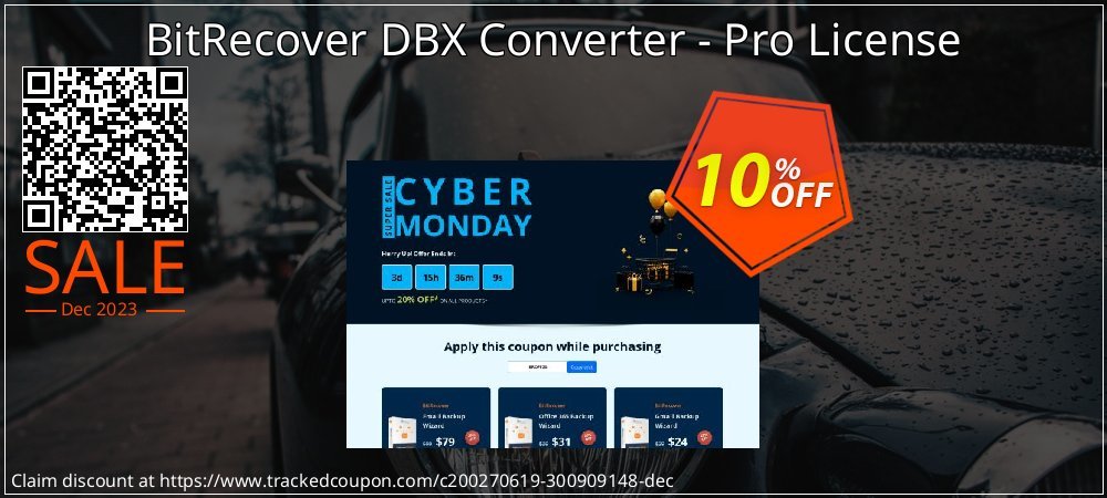 BitRecover DBX Converter - Pro License coupon on Virtual Vacation Day promotions
