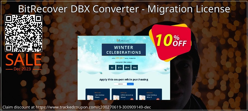 BitRecover DBX Converter - Migration License coupon on Tell a Lie Day deals