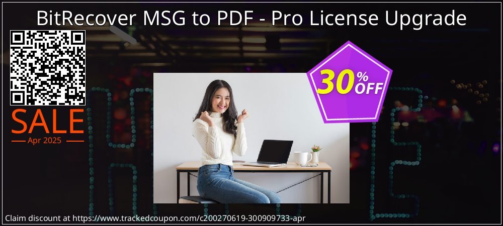 BitRecover MSG to PDF - Pro License Upgrade coupon on Easter Day sales