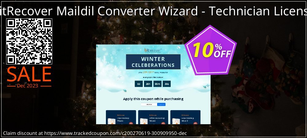 BitRecover Maildil Converter Wizard - Technician License coupon on World Backup Day sales