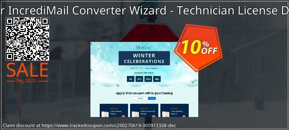BitRecover IncrediMail Converter Wizard - Technician License Discounted coupon on Easter Day offering discount