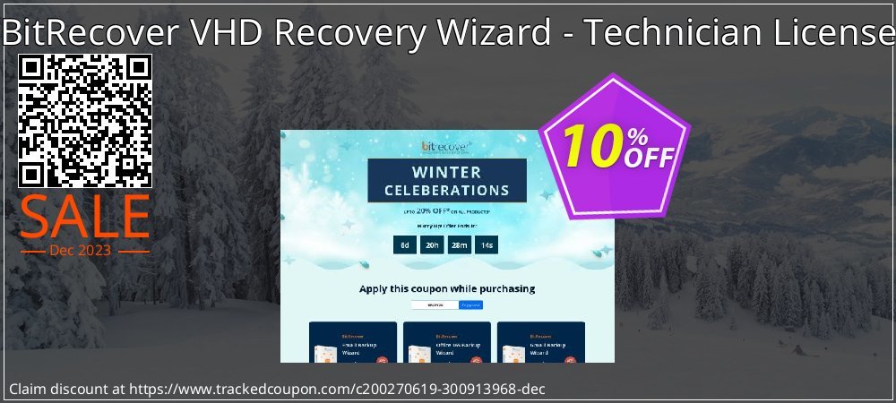 BitRecover VHD Recovery Wizard - Technician License coupon on Easter Day offering sales