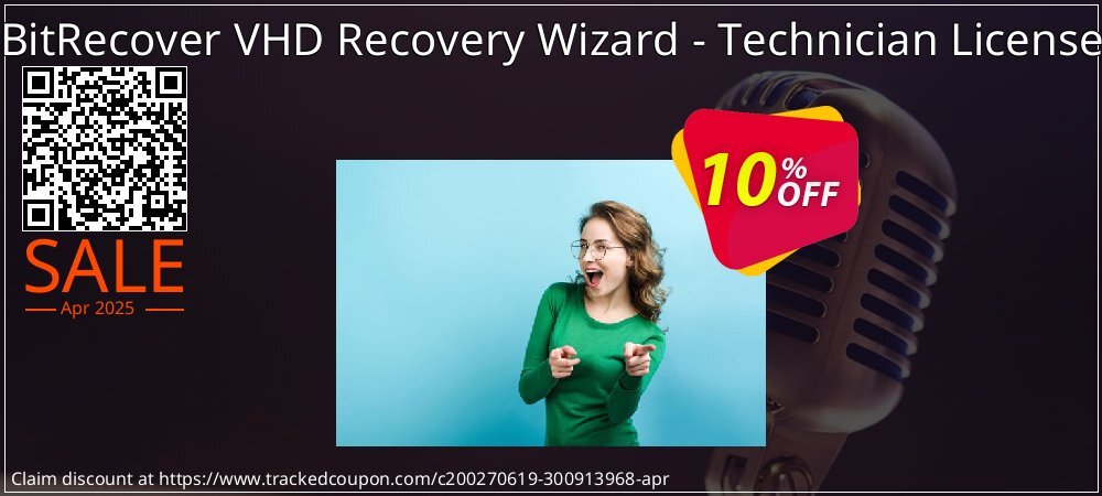 BitRecover VHD Recovery Wizard - Technician License coupon on Easter Day offering sales