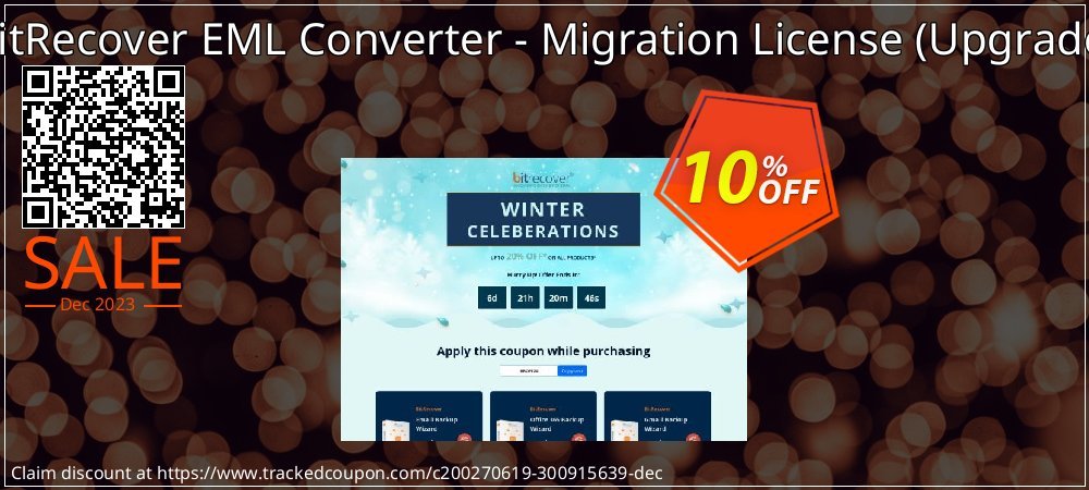 BitRecover EML Converter - Migration License - Upgrade  coupon on Tell a Lie Day offer