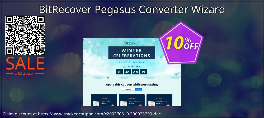 BitRecover Pegasus Converter Wizard coupon on National Walking Day discount