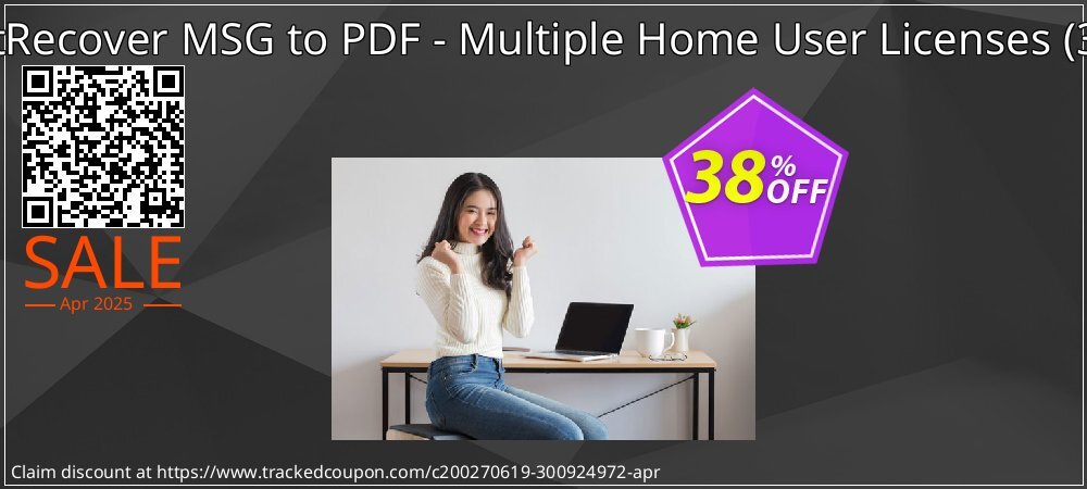 BitRecover MSG to PDF - Multiple Home User Licenses - 30  coupon on April Fools' Day offer