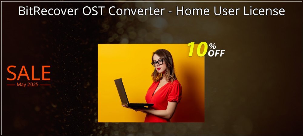 BitRecover OST Converter - Home User License coupon on Mother Day sales