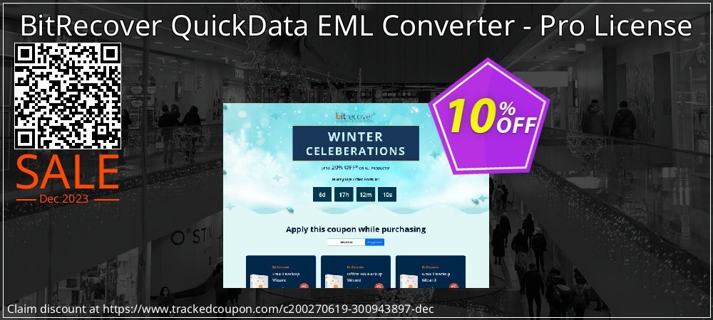 BitRecover QuickData EML Converter - Pro License coupon on April Fools' Day sales