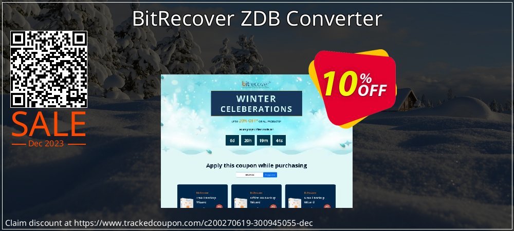 BitRecover ZDB Converter coupon on National Walking Day super sale