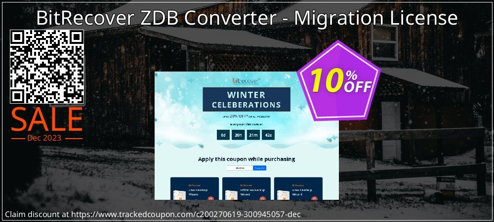 BitRecover ZDB Converter - Migration License coupon on Working Day sales