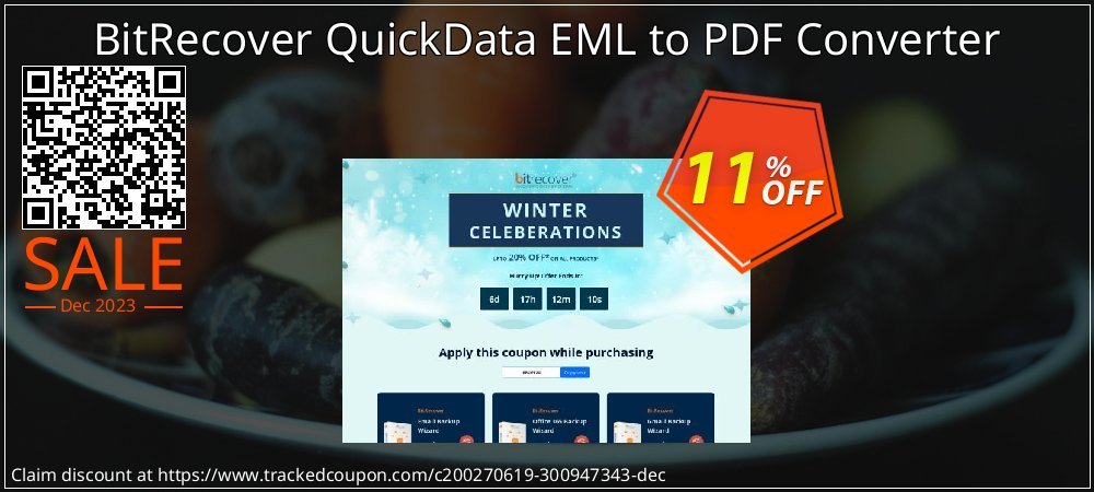 BitRecover QuickData EML to PDF Converter coupon on Easter Day promotions