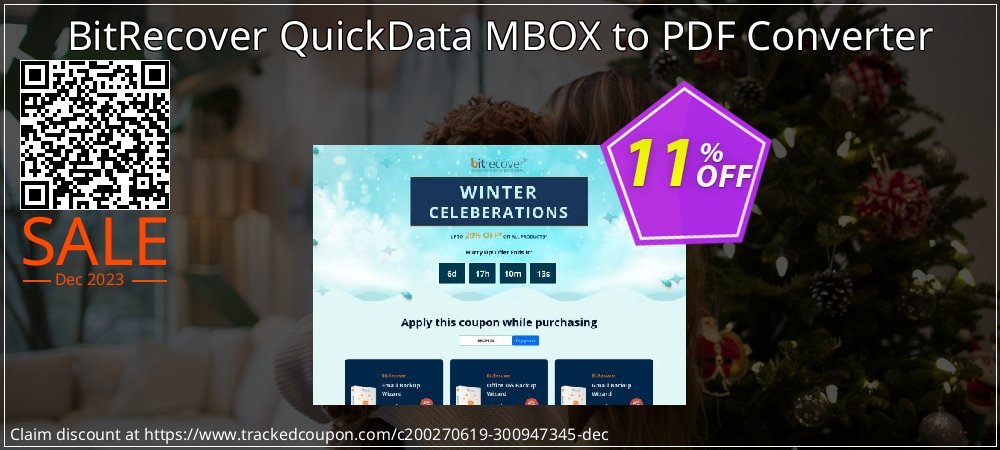BitRecover QuickData MBOX to PDF Converter coupon on National Walking Day deals