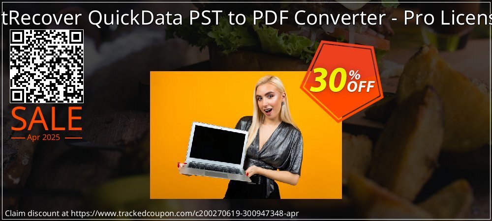 BitRecover QuickData PST to PDF Converter - Pro License coupon on Easter Day offering discount