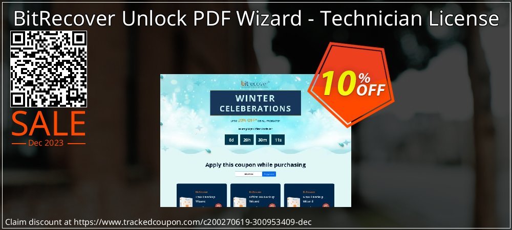 BitRecover Unlock PDF Wizard - Technician License coupon on World Password Day sales