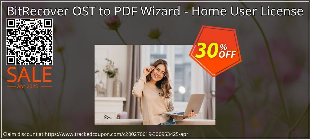 BitRecover OST to PDF Wizard - Home User License coupon on National Walking Day super sale