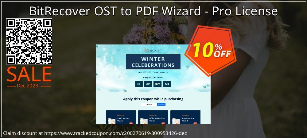 BitRecover OST to PDF Wizard - Pro License coupon on World Party Day discounts