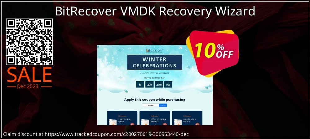 BitRecover VMDK Recovery Wizard coupon on National Walking Day discount