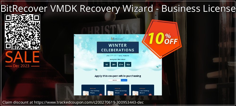 BitRecover VMDK Recovery Wizard - Business License coupon on Easter Day super sale