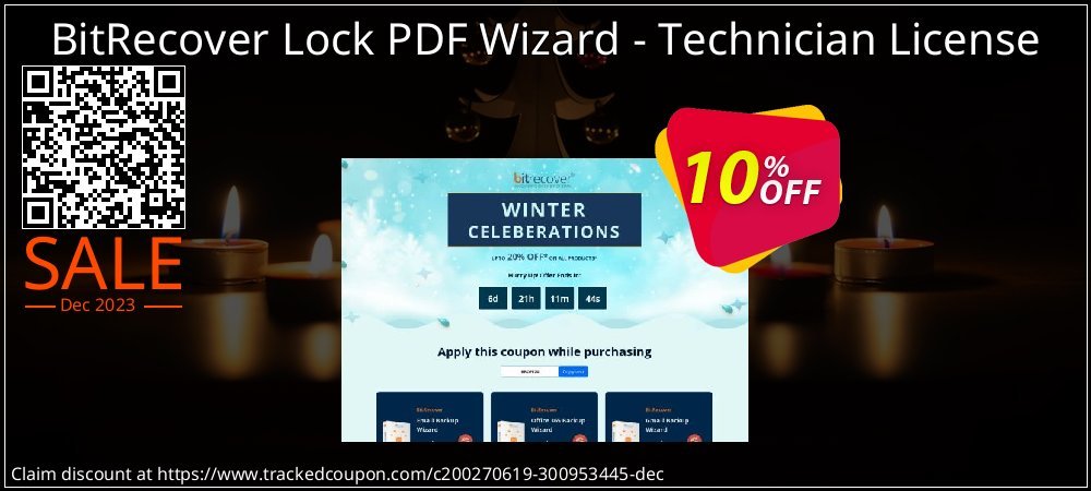 BitRecover Lock PDF Wizard - Technician License coupon on National Walking Day promotions