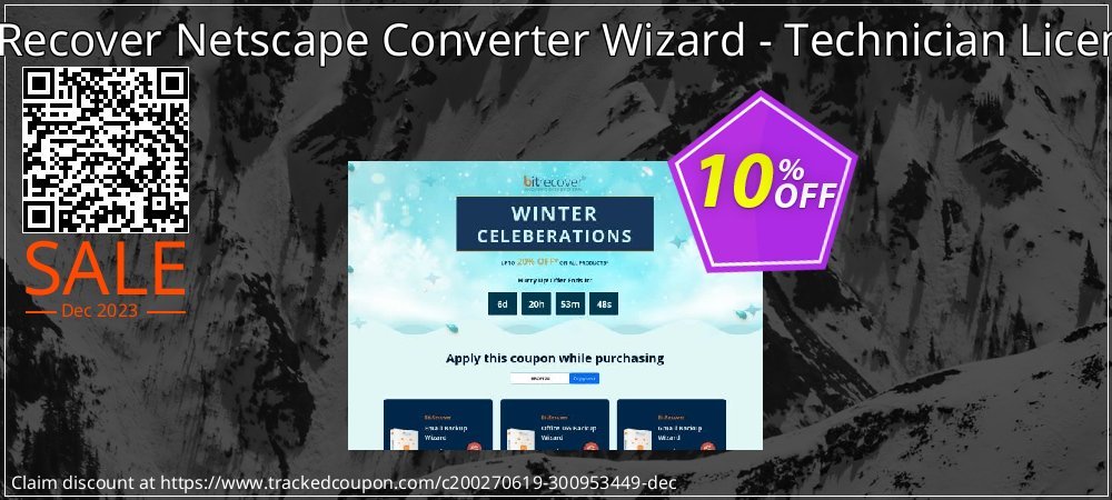BitRecover Netscape Converter Wizard - Technician License coupon on April Fools' Day offer