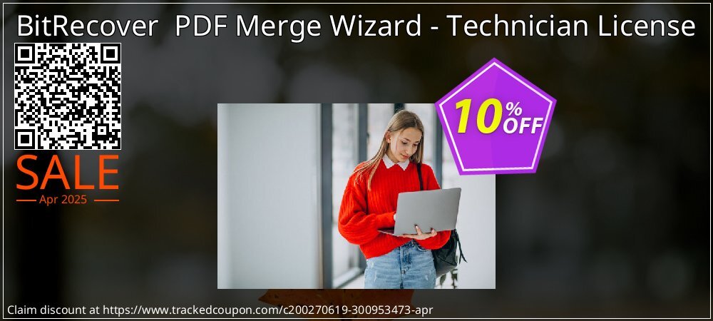 BitRecover  PDF Merge Wizard - Technician License coupon on Virtual Vacation Day promotions