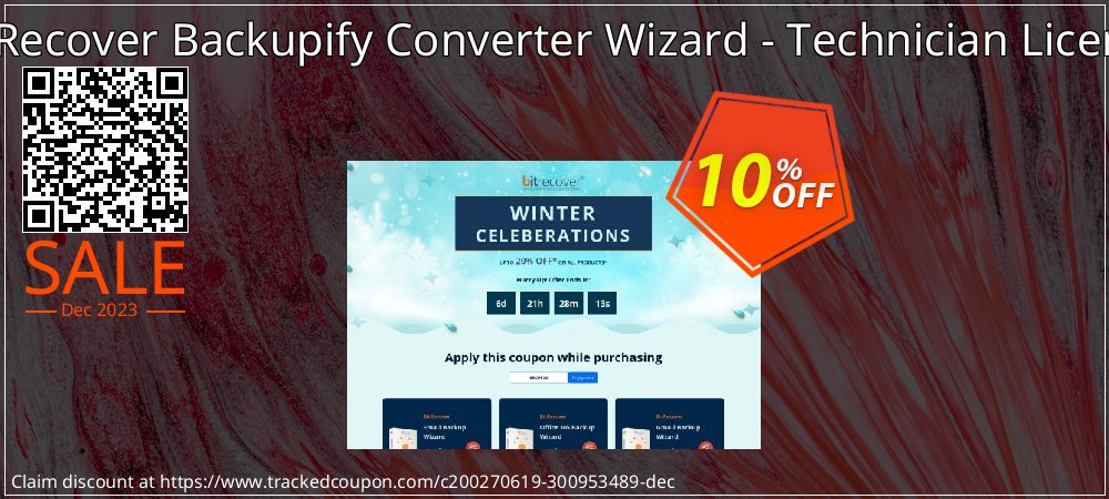 BitRecover Backupify Converter Wizard - Technician License coupon on Tell a Lie Day discounts