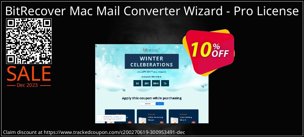 BitRecover Mac Mail Converter Wizard - Pro License coupon on National Loyalty Day deals