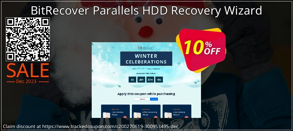 BitRecover Parallels HDD Recovery Wizard coupon on National Walking Day offering discount