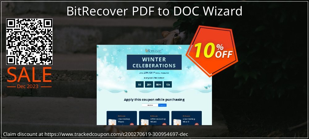 BitRecover PDF to DOC Wizard coupon on Working Day deals