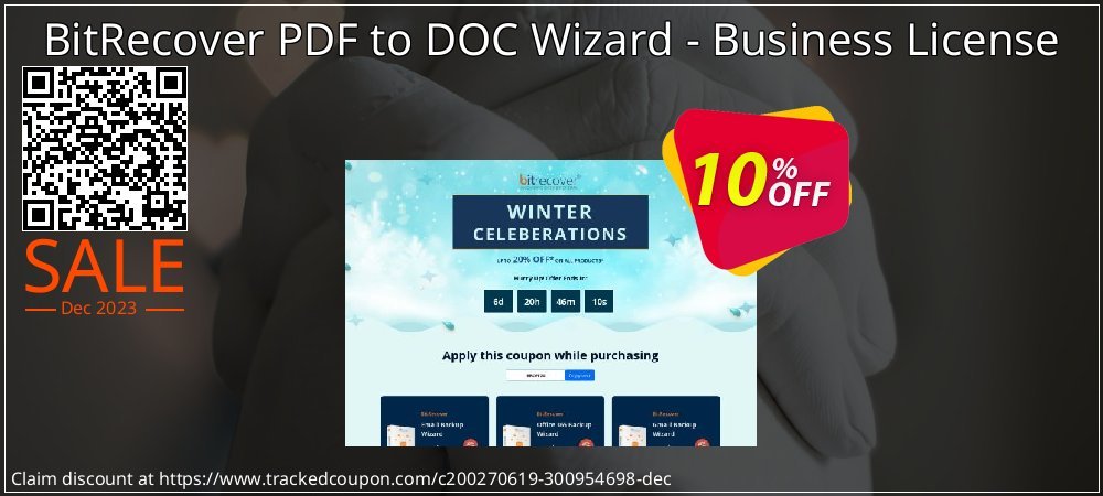 BitRecover PDF to DOC Wizard - Business License coupon on Easter Day deals
