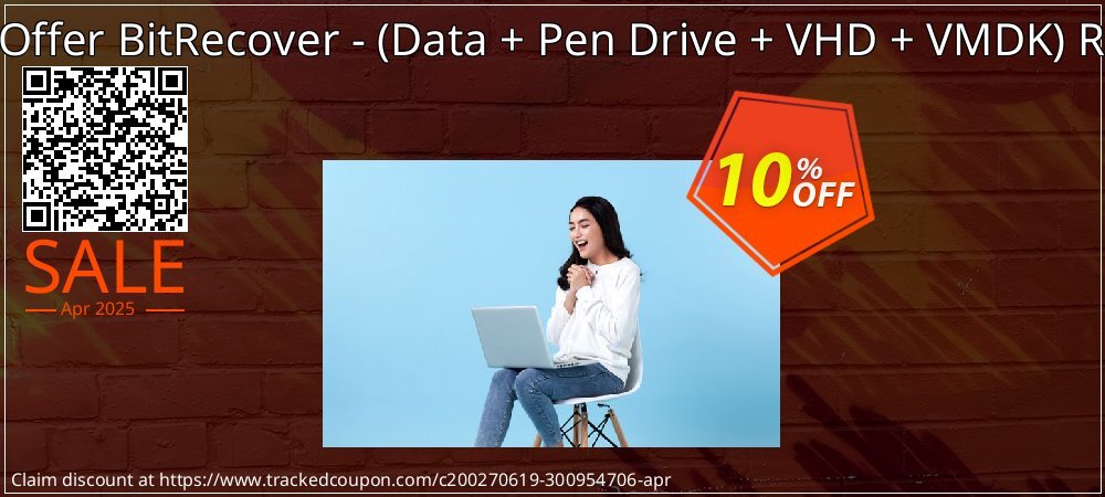 Bundle Offer BitRecover - - Data + Pen Drive + VHD + VMDK Recovery coupon on World Party Day sales