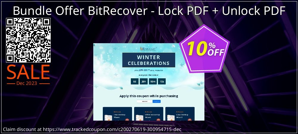 Bundle Offer BitRecover - Lock PDF + Unlock PDF coupon on National Walking Day sales