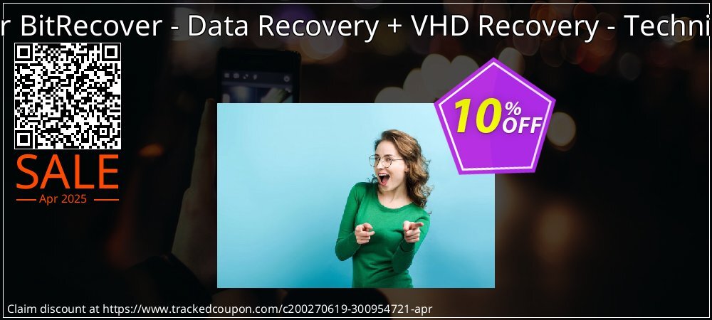 Bundle Offer BitRecover - Data Recovery + VHD Recovery - Technician License coupon on World Party Day super sale