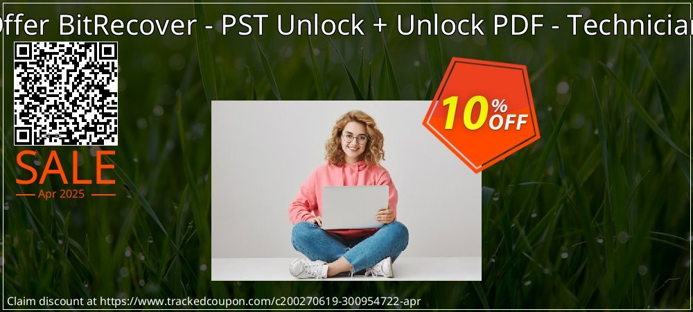 Bundle Offer BitRecover - PST Unlock + Unlock PDF - Technician License coupon on Working Day promotions